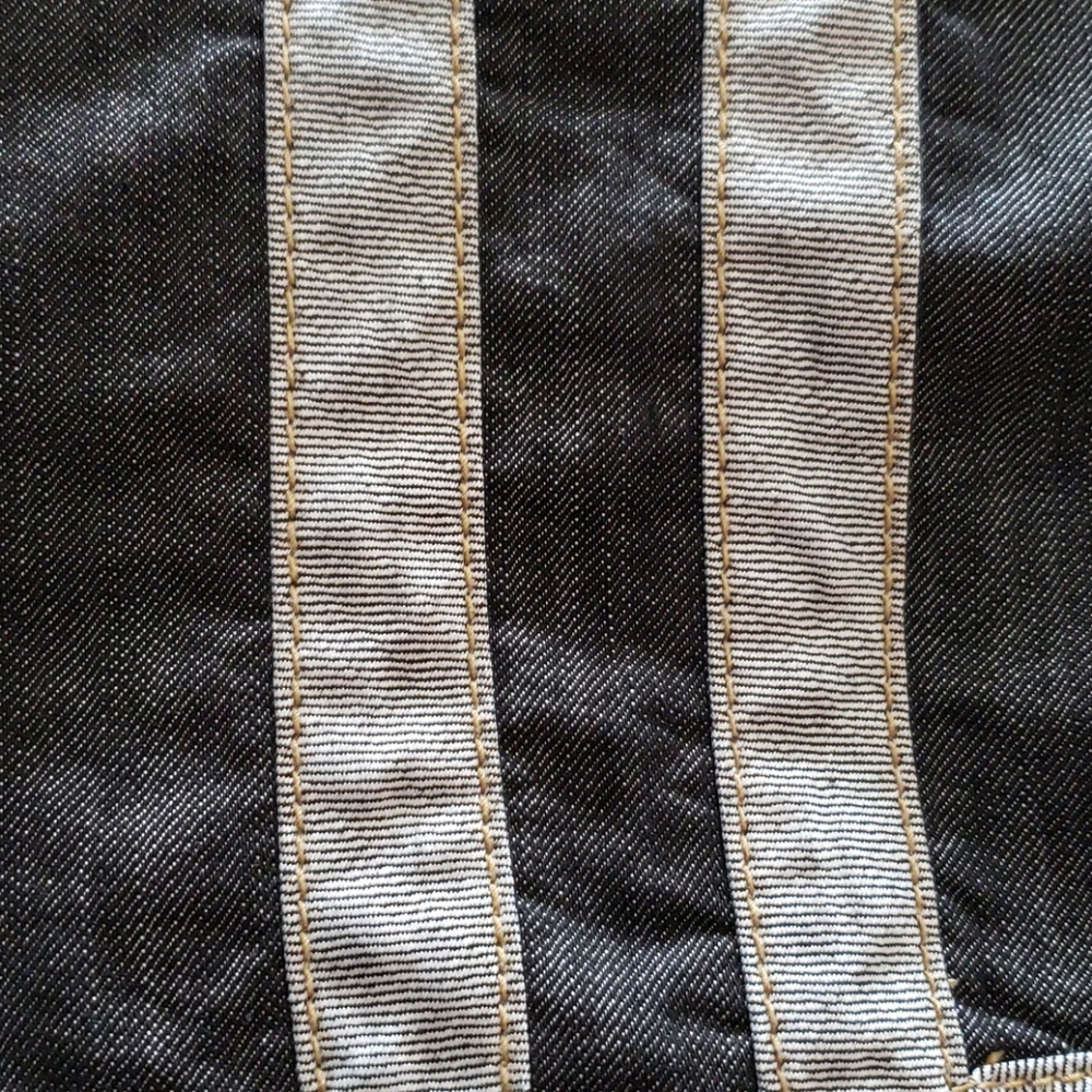 Baccini Denim High Waist Skirt Size 12P - Picture 7 of 8